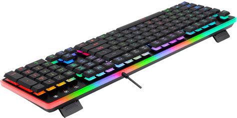 Redragon K509 Dyaus2 Rgb Gaming Keyboard Quiet Low Profile Mechanical