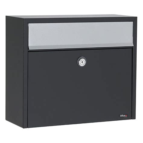 Your ideal vertical wall mount mailbox that you can set it up in the outdoors. Allux Black Wall-Mount Mailbox-ALX-LT150-BK - The Home Depot