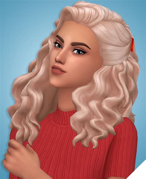 Sims 4 Maxis Match Curly Hair Toovacations