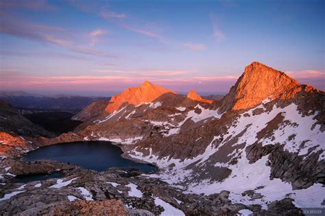 Sawtooth Sunset Sierra Nevada California Mountain Photography By