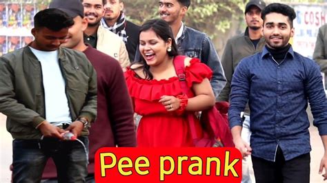 Peeing In Public Prank Pee Prank Susu Prank Sb Prankster Youtube