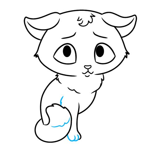How To Draw A Sad Cat Really Easy Drawing Tutorial
