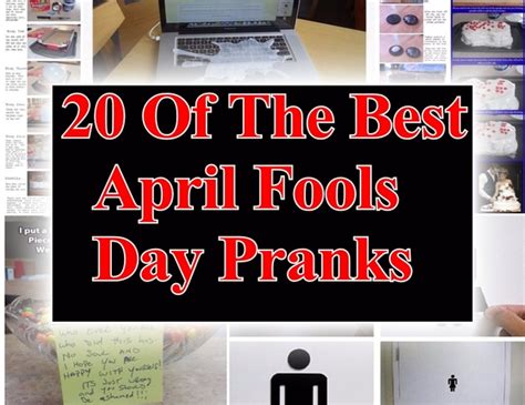 Can't 'wait to see your face when you understand. 20 Of The Best April Fools Day Pranks