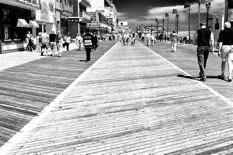 Atlantic City Boardwalk Walk 2006 In New Jersey Photograph By John
