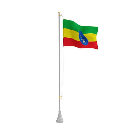 3d Model Ethiopian Flag Vr Ar Low Poly Cgtrader