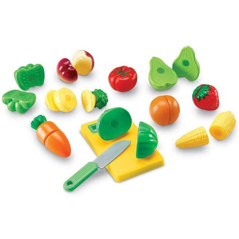 Sliceable Fruits And Veggies Toy Food Playset Play Food Imagination Toys Fruits And Veggies