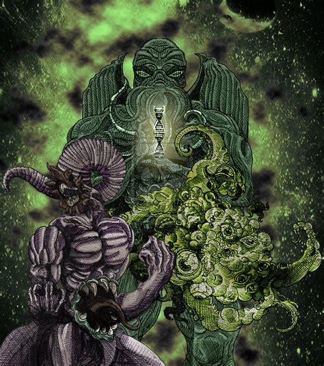 Cthulhu Nyarlathotep And Yog Sothoth This Composition Is Part Of