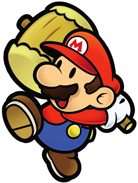 Filepmttyd Alternate Mario Swinging Hammer Artworkpng Super Mario