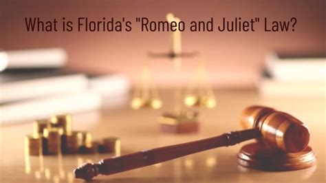 what is florida s romeo and juliet law age of consent exceptions