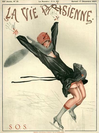 La Vie Parisienne 1927 Sos Cheri Herouard Mad Men Art Vintage Ad