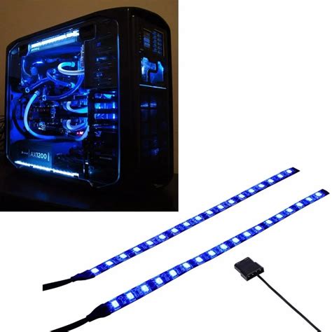 Pc Led Flexible Light Strip Red Blue Green Uv Computer Lighting With