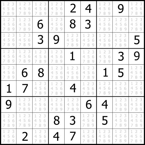 Medium Level Printable Sudoku Printabletemplates