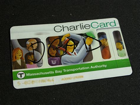 Charlie card v charlie ticket. Charlie card