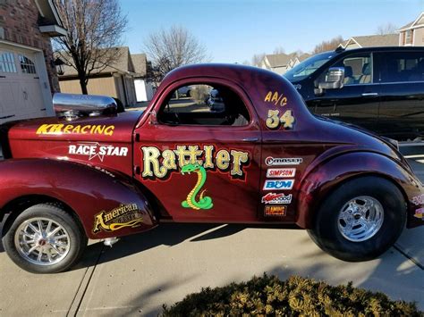 Custom Built 1941 Willy Gasser Race Cars For Sale