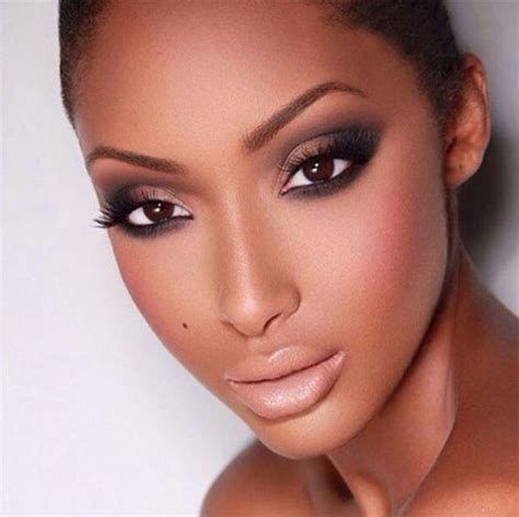 Black Women Beautiful Faces Blackwomensmakeup Makeup For Black Women Natural Wedding Makeup