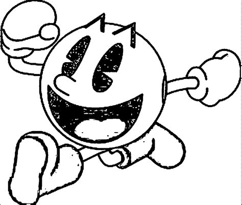 Pinky Pac Man Ghost Coloring Sheets Coloring Pages