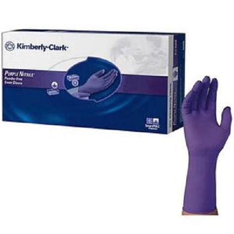 Kimberly Clark Kc500 Purple Nitrile Exam Gloves Small Box Of 50