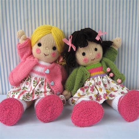 Polly And Kate Cm Doll Knitting Pattern Etsy Australia