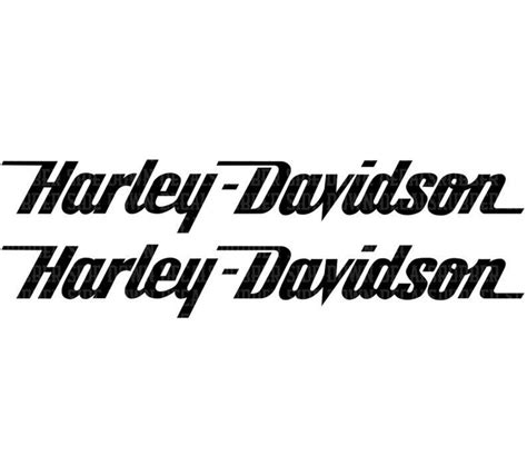 Harley Davidson Decal Etsy