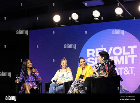 Follow Her Lead Panel With Lily Singh Storm Reid Cari Champion And Moj Mahdara At The Revolt