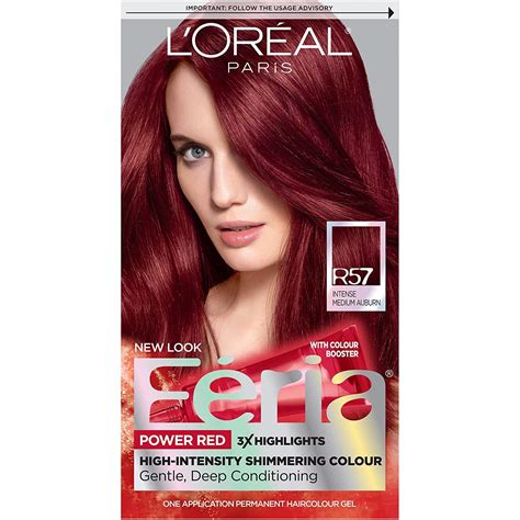 L Oreal Paris Feria Multi Faceted Shimmering Permanent Hair Color R Cherry Crush Intense