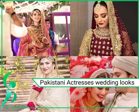 Pakistani Actresses On Their Wedding 5 Best Looks Showbiz Pakistan