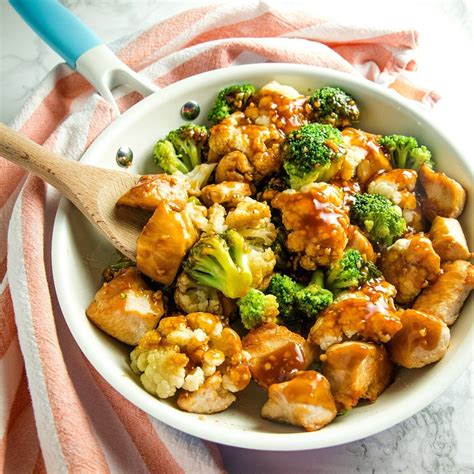 This chicken fry turns out so juicy and delicious. Easy Sesame Chicken Stir Fry - Keto Recipe • Holistic Yum