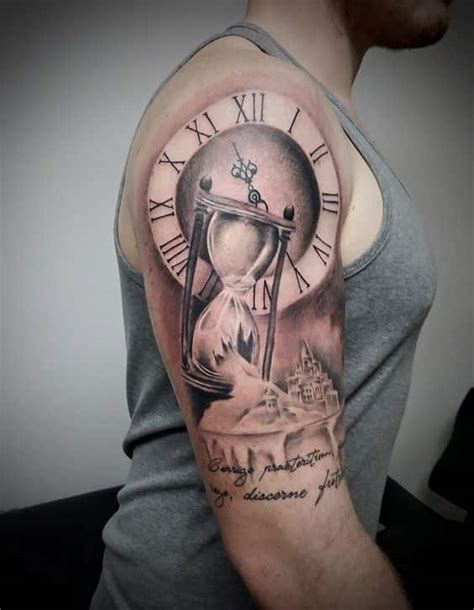 Hourglass Tattoo Design