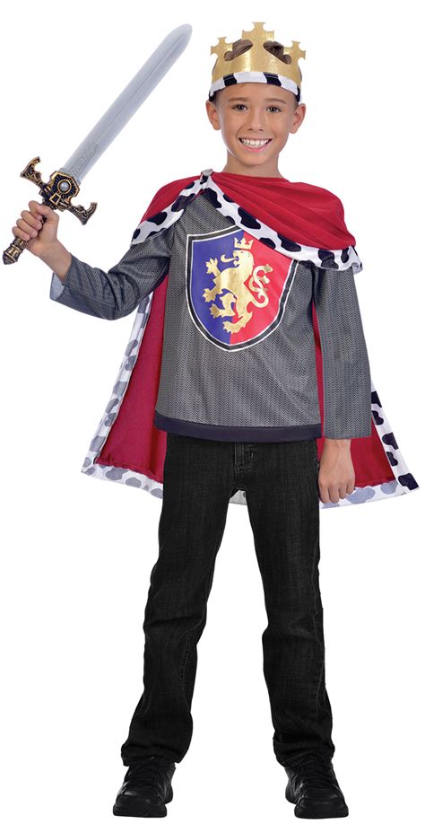 Royal Kings Boys Fancy Dress Tudor Medieval Fairytale Childrens Kids