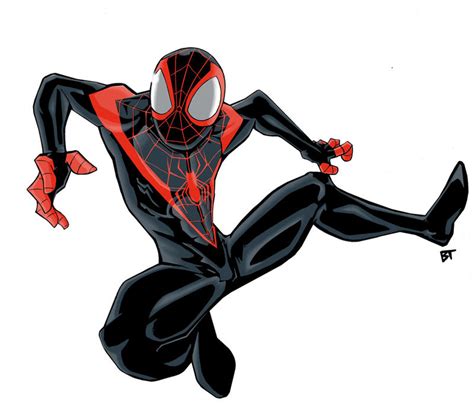 Miles Morales Ultimate Spider Man By Vauz On Deviantart