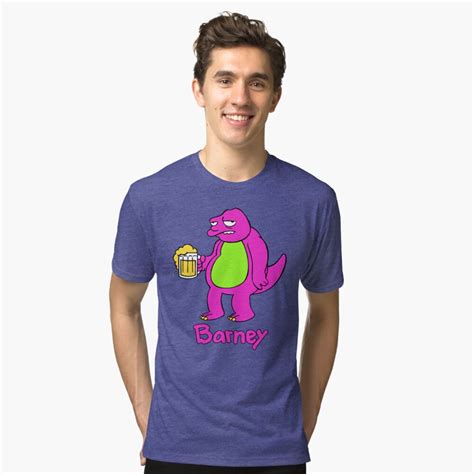 Barney T Shirt By Leozitro Redbubble