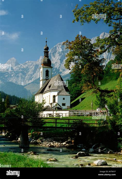 Wallfahrtskirche Ramsau Im Berchtesgadener Land Stock Photo Alamy