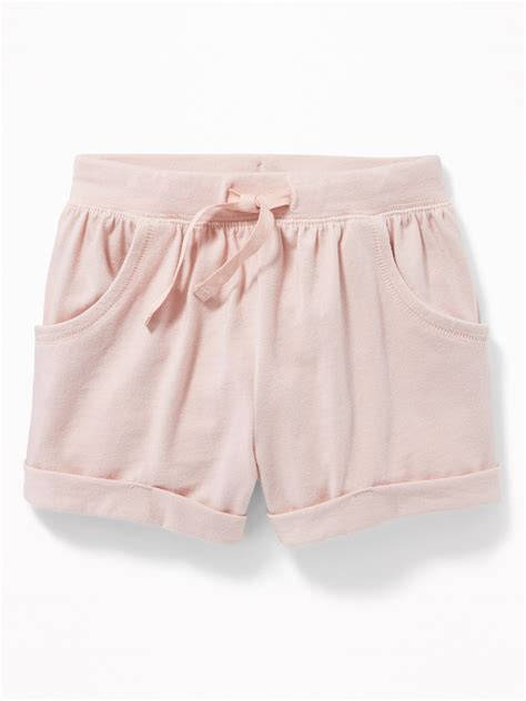 Functional Drawstring Jersey Shorts For Toddler Girls Size 2t All