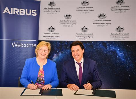 Australian Space Agency Signs Statement Of Intent With Airbus