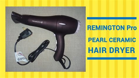 Remington Pro Pearl Ceramic Hair Dryer Review Youtube