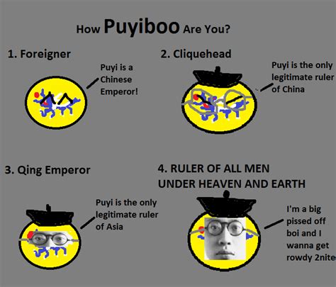 How Puyiboo Are You R Kaiserreich