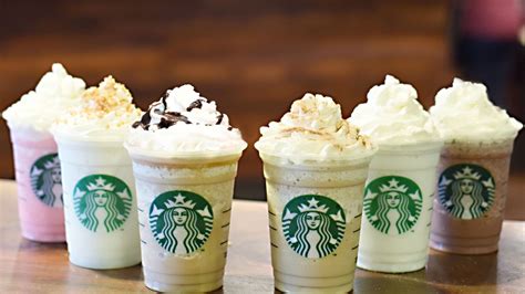 Al Estilo Starbucks Prepara Un Delicioso Frappuccino De Forma