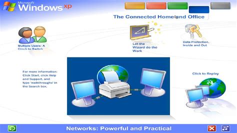 Windows Xp Tour Connected Home And Office Youtube