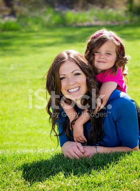 Smiling Happy Mother And Daughter Stock Photo Royalty Free Freeimages