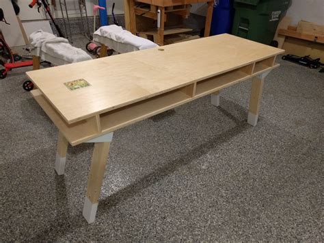 Modern Plywood Desk Build Rdiy