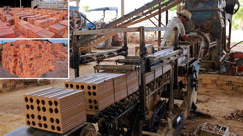 Hollow Brick Making Processing Automated Hollow Brick Factory In My