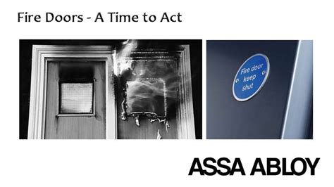 ASSA ABLOY Security Doors Launches Fire Doors Safety Whitepaper Risk