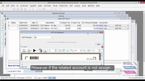 Are your ready for gst? GST - Auto Assigning MSIC code - YouTube
