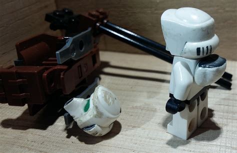 Lego Scout Trooper Star Wars By Eggball14 On Deviantart