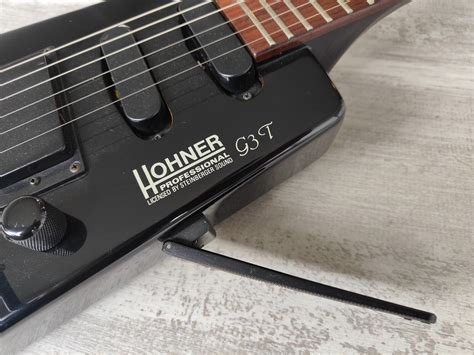 Hohner Professional B3t Steinberger Headless Guitar Black Mojo