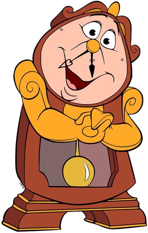 Cogsworth Clipart - Beauty and the beast cogsworth, disney beauty and