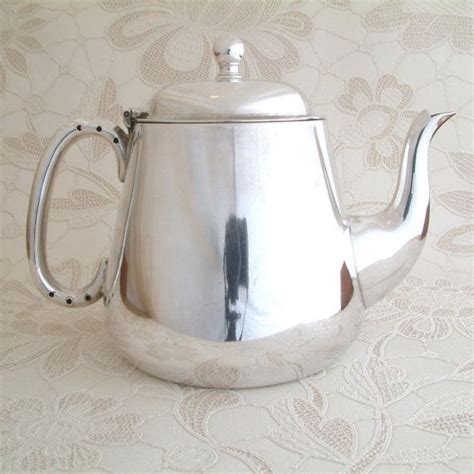 Classic Shape Vintage Silver Plate Teapot By Jbc And S Made In England