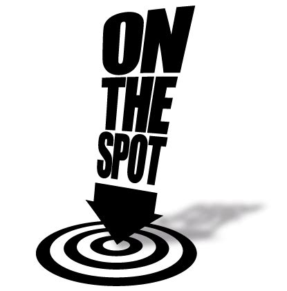 On the spot — spot spot (spo^t), n. On the Spot Improv (@onthespotimprov) | Twitter