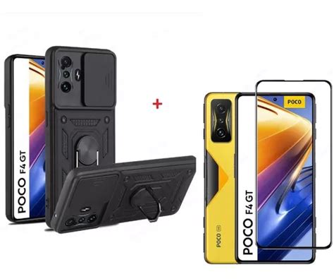 capa anti impacto ring película d vidro 9d xiaomi poco f4 gt mercadolivre