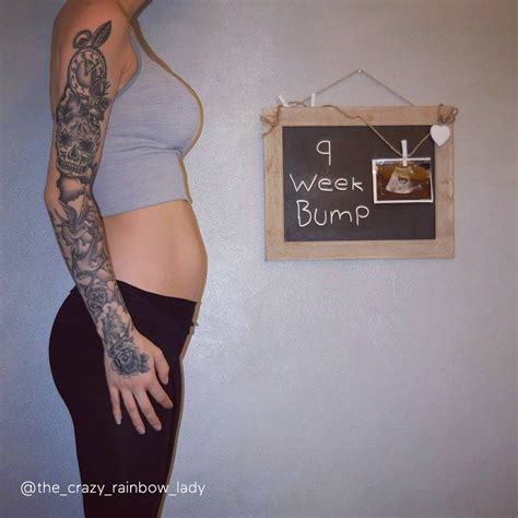 First Pregnancy 9 Weeks 4 Days Pregnant Belly Pregnantbelly